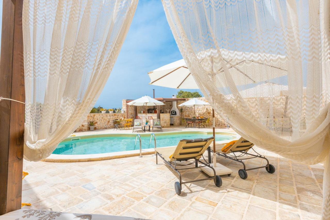فيلا Casale Citrignano With Pool أوستوني المظهر الخارجي الصورة