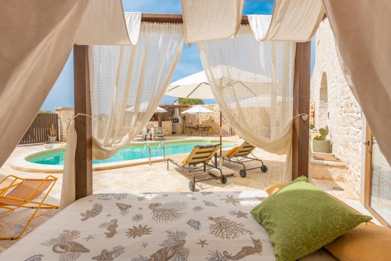 فيلا Casale Citrignano With Pool أوستوني المظهر الخارجي الصورة